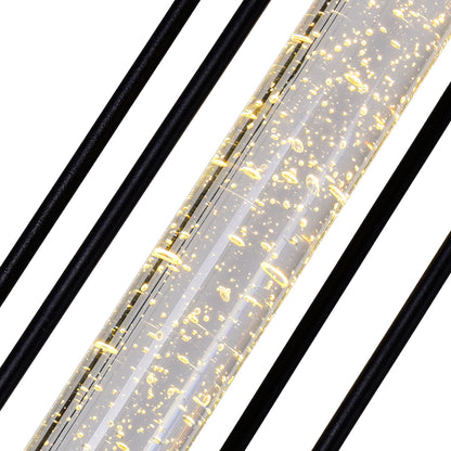 Greenwood 1 Light Black Outdoor Pendant with Integrated LED