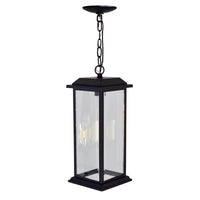 Blackbridge 1 Light Black Outdoor Pendant