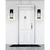 Blackbridge 1 Light Black Wall Lantern