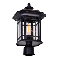 Blackburn 1 Light Black Outdoor Lantern Head