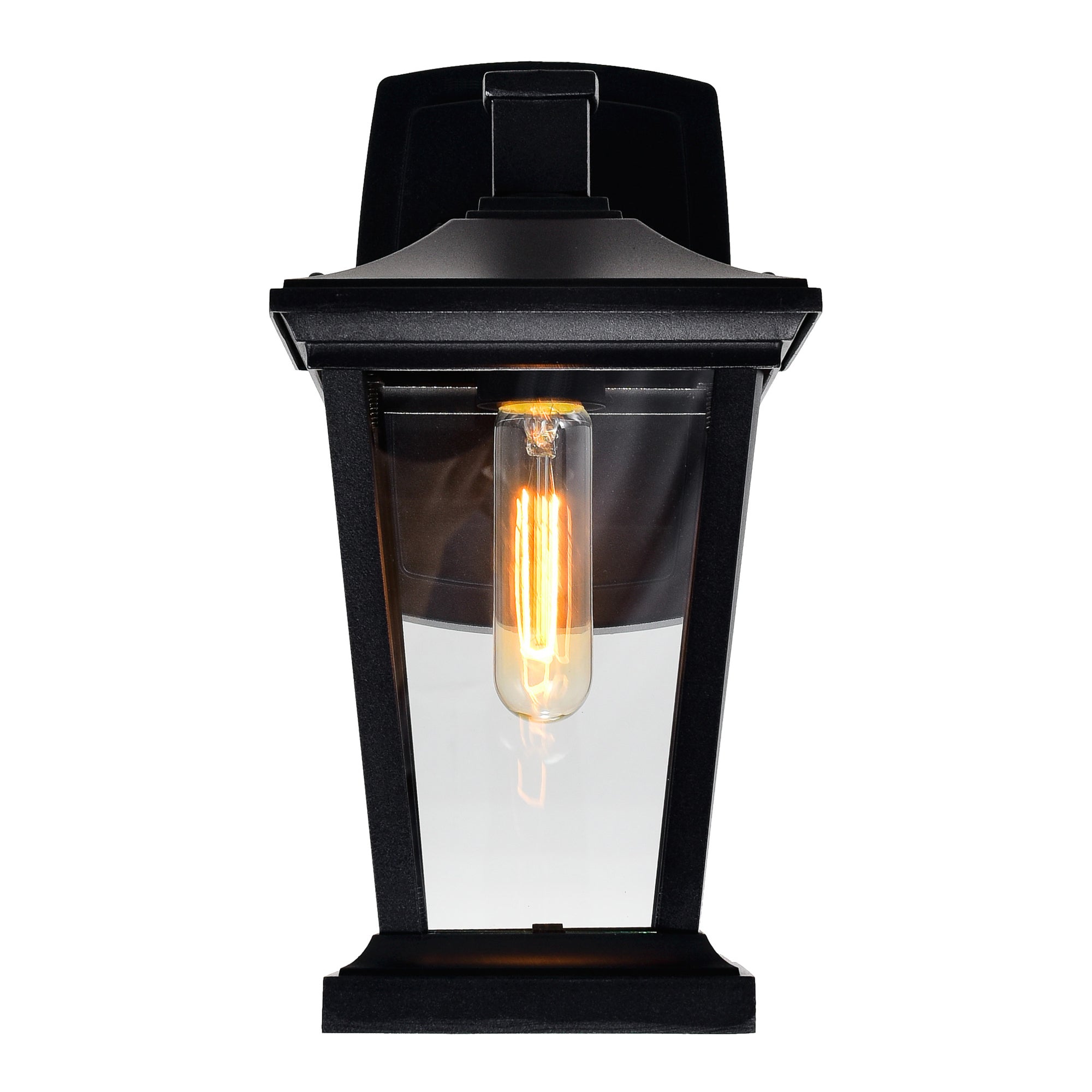 Leawood Outdoor Wall Lights 1 Light Black