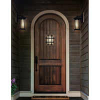 Leawood Outdoor Wall Lights 1 Light Black