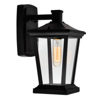 Leawood Outdoor Wall Lights 1 Light Black