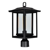 Winfield 1 Light Black Outdoor Lantern Head
