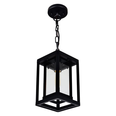 Mulvane 1 Light Black Outdoor Pendant