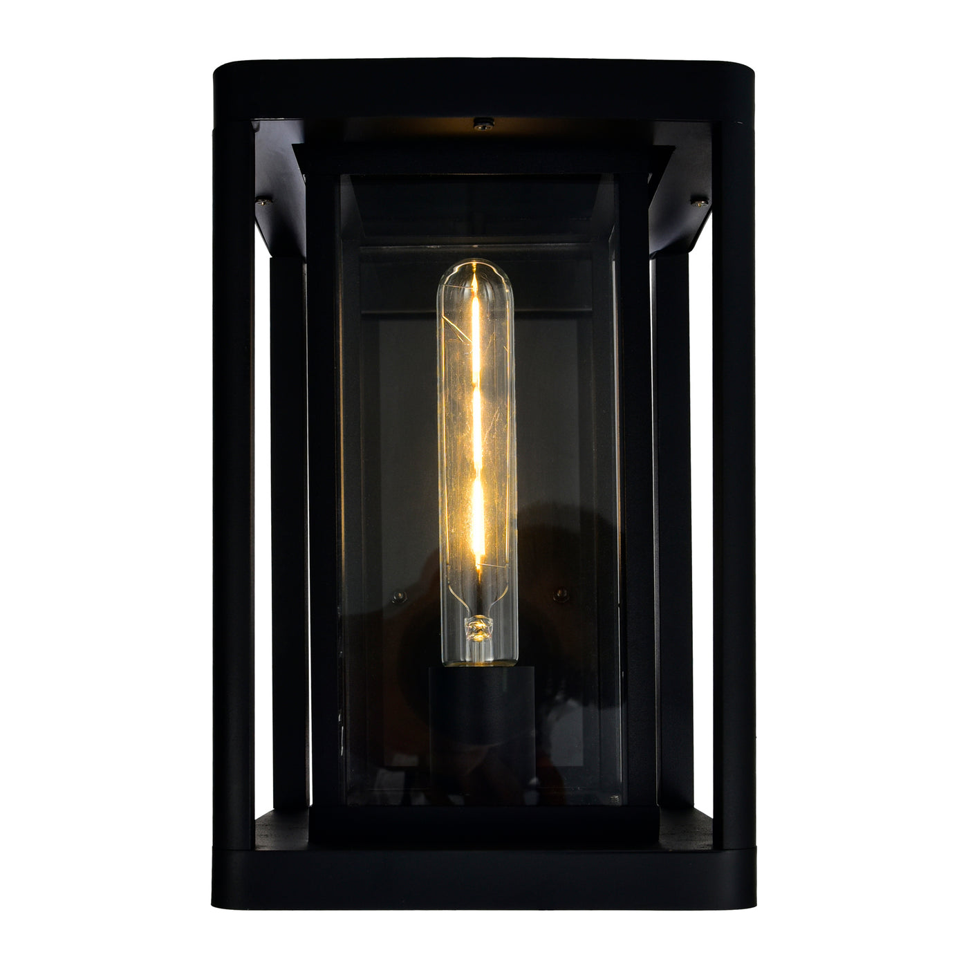 Mulvane 1 Light Black Outdoor Wall Light