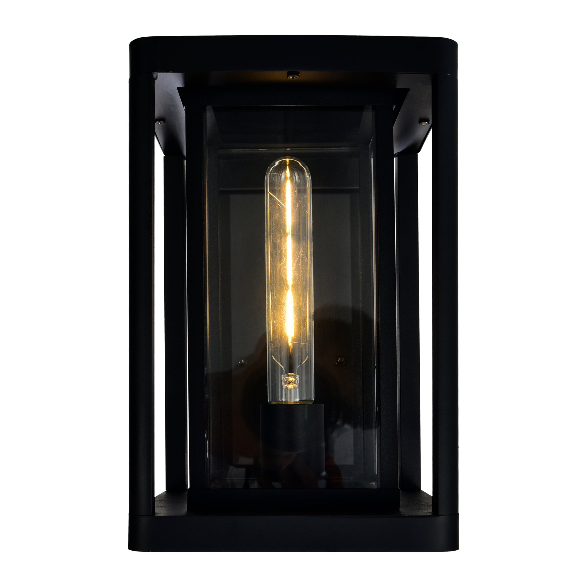 Mulvane 1 Light Black Outdoor Wall Light