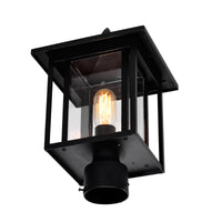 Crawford Outdoor Lantern Heads 1 Light Black