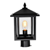 Crawford Outdoor Lantern Heads 1 Light Black