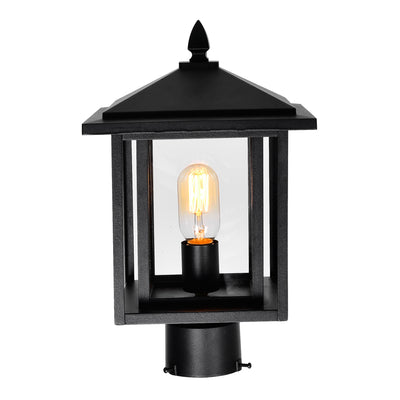 Crawford Outdoor Lantern Heads 1 Light Black