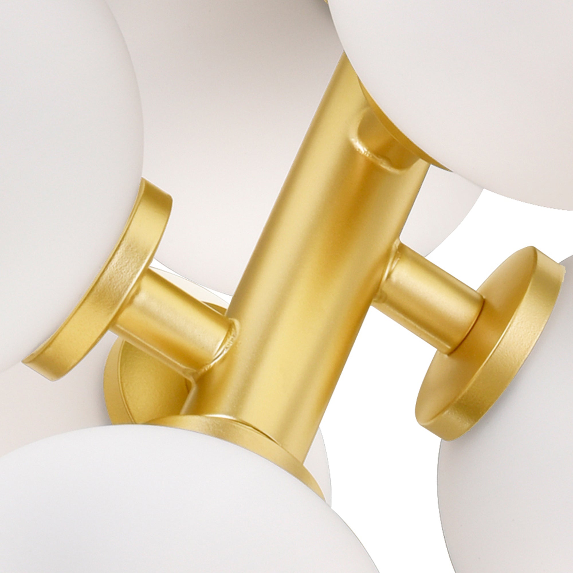Arya Pendants Satin Gold 8 Lights