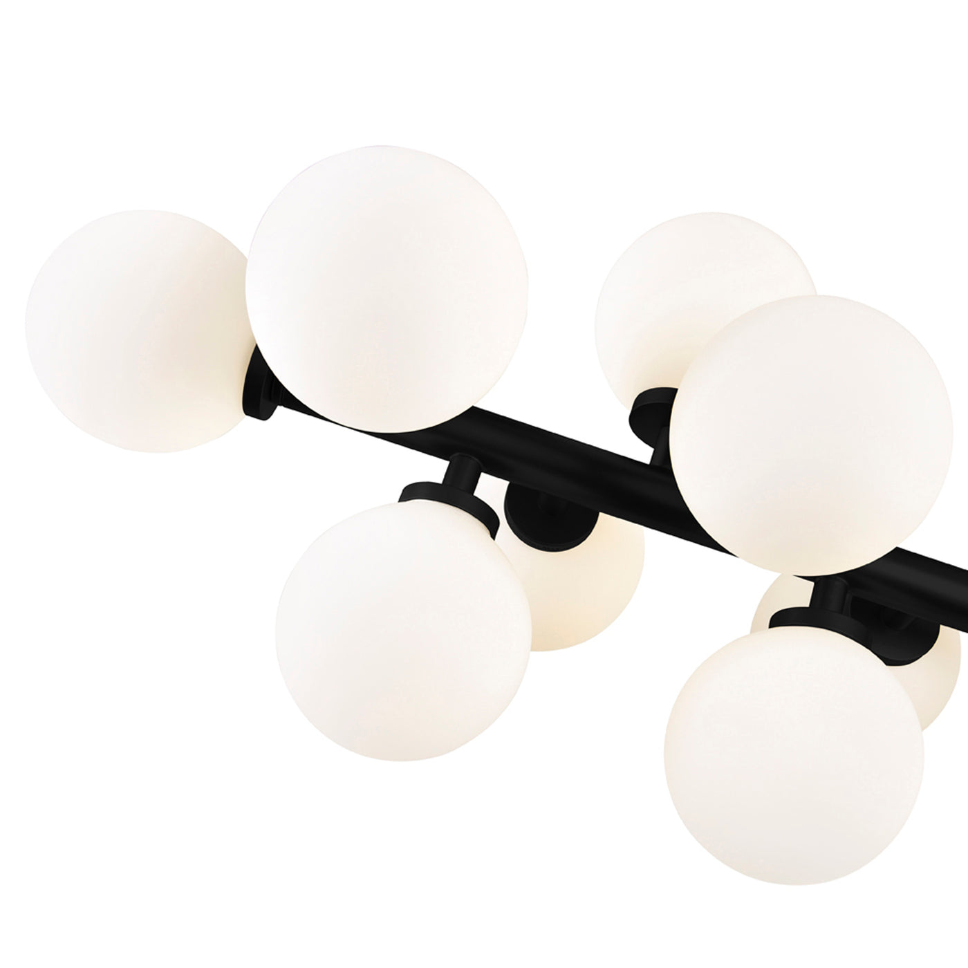 Arya Chandeliers 16 Light Black Finish