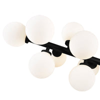 Arya Chandeliers 16 Light Black Finish