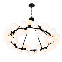 Arya Chandeliers 45 Light Black