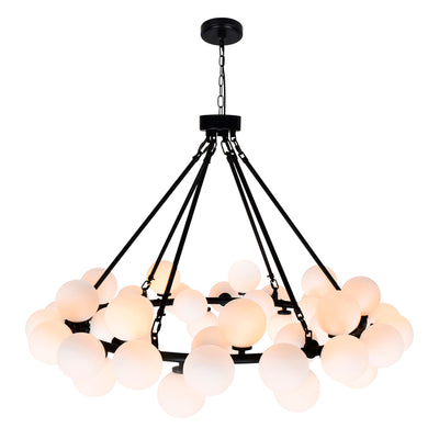 Arya Chandeliers 45 Light Black