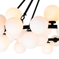 Arya Chandeliers 70 Black Finish