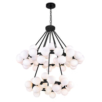 Arya Chandeliers 70 Black Finish