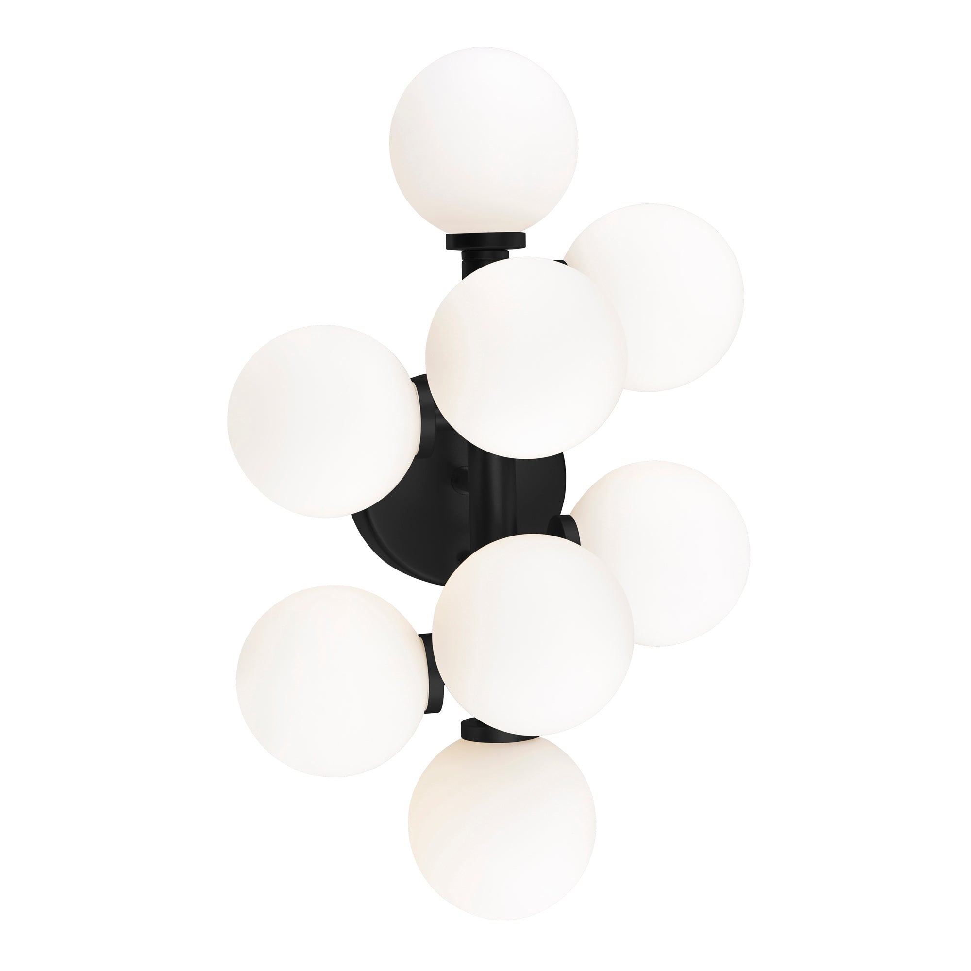 Arya Vanity Lights 8 Matte Black