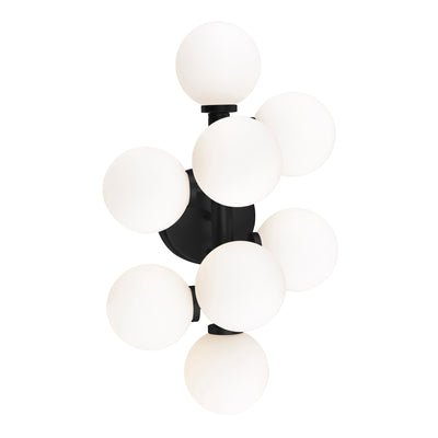 Arya Vanity Lights 8 Matte Black