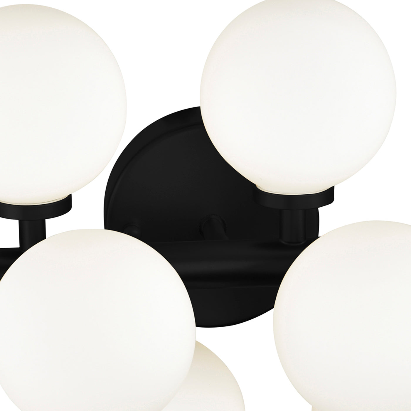 Arya Vanity Lights 17 Frosted Glass Globes