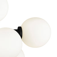 Arya Vanity Lights 17 Frosted Glass Globes