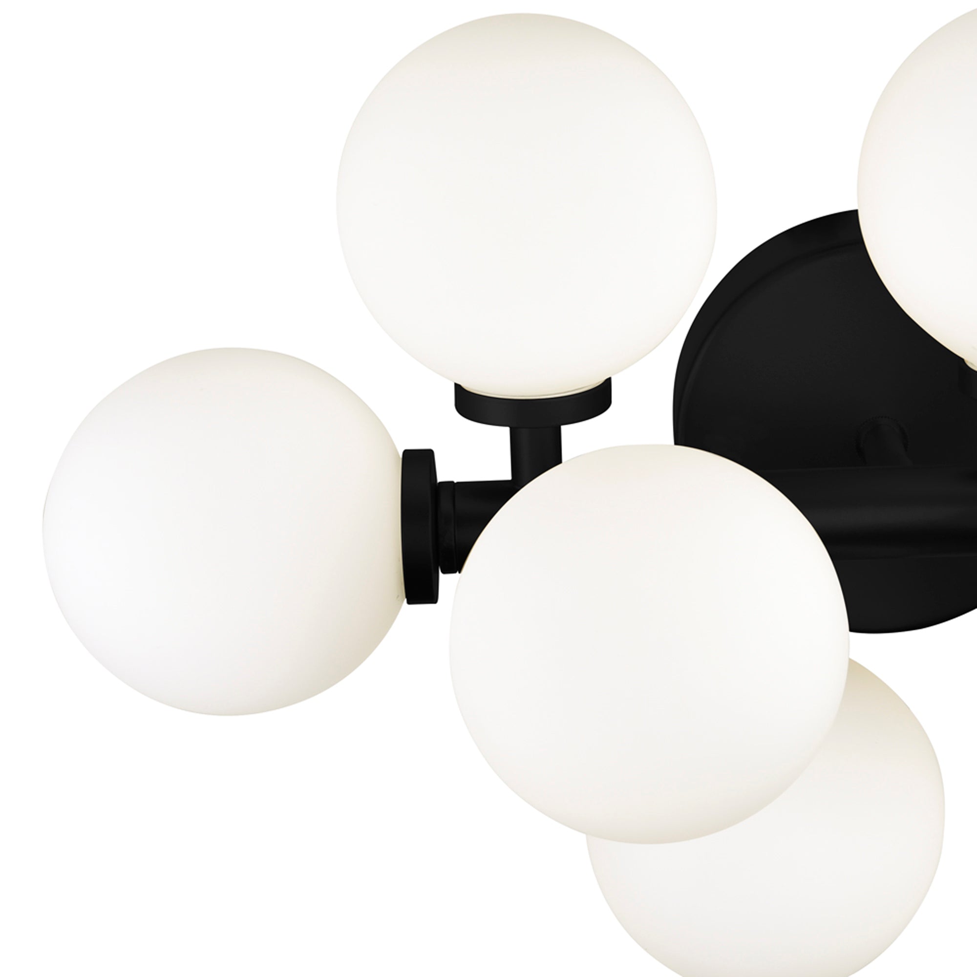 Arya Vanity Lights 17 Frosted Glass Globes