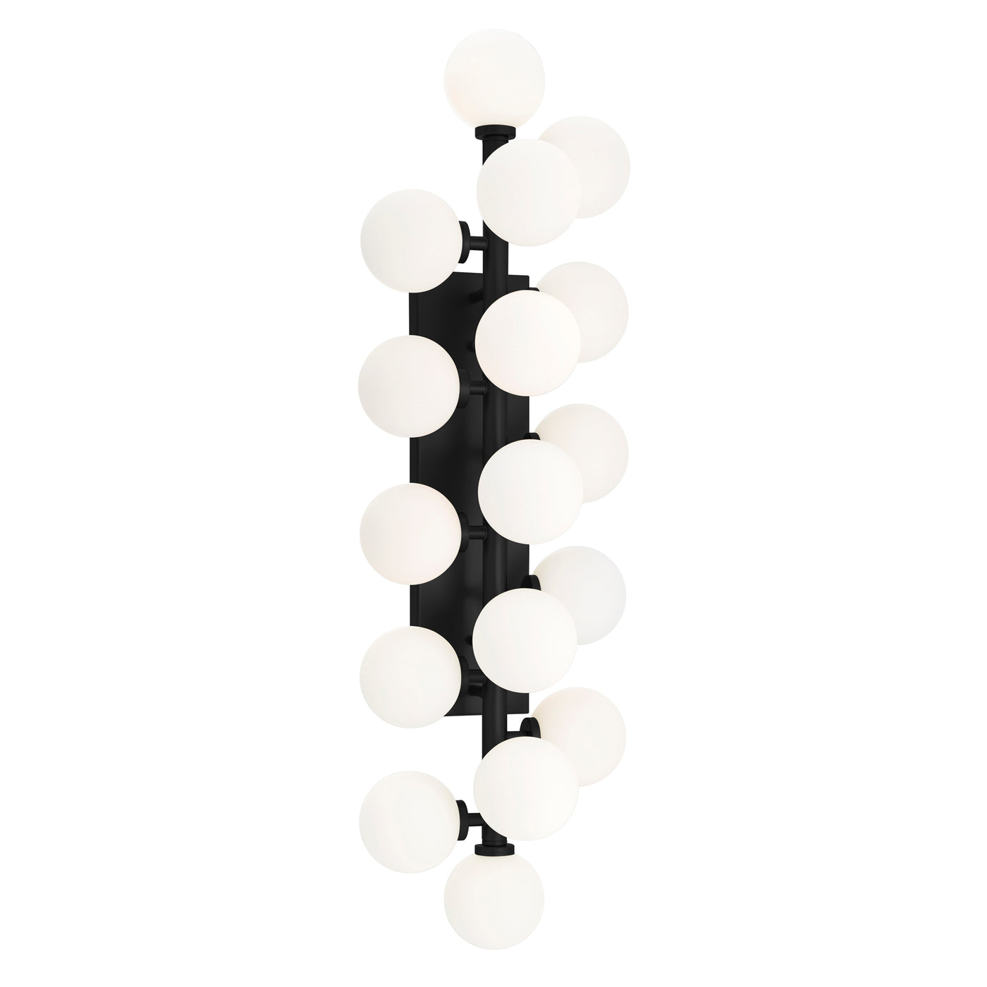 Arya Vanity Lights 17 Frosted Glass Globes