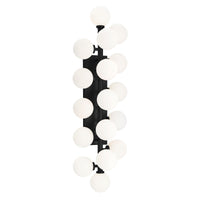 Arya Vanity Lights 17 Frosted Glass Globes