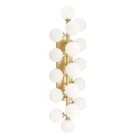 Arya Vanity Lights 17 Satin Gold