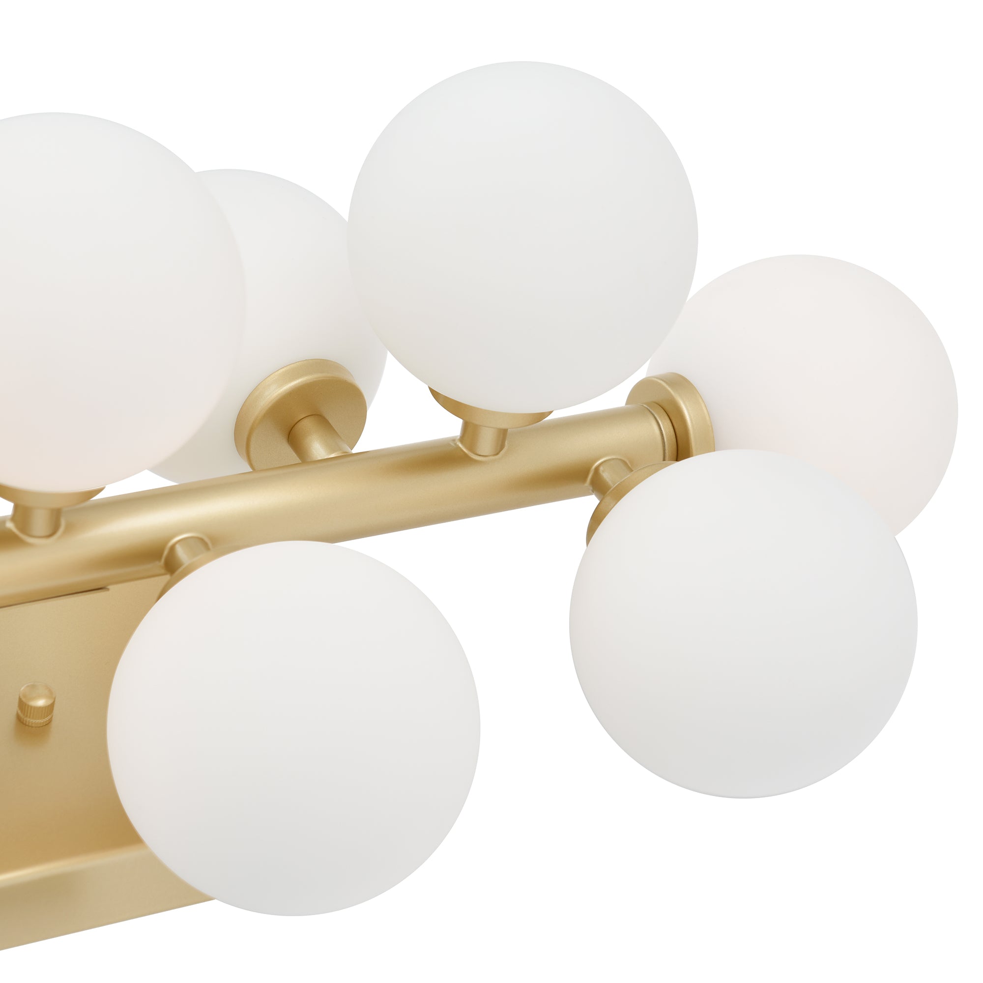 Arya Vanity Lights 17 Satin Gold