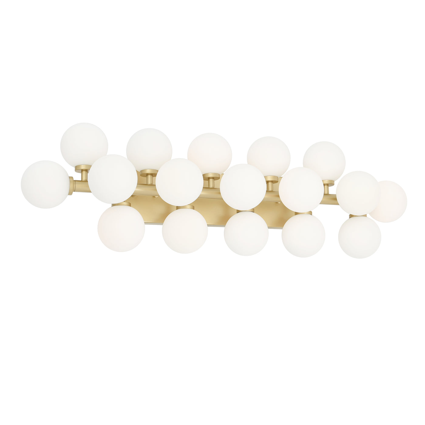 Arya Vanity Lights 17 Satin Gold