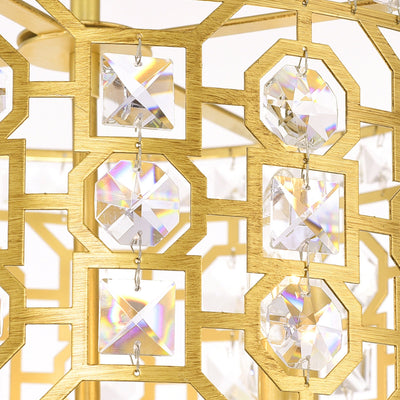 Belinda 4 Light Champagne Chandelier