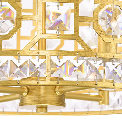 Belinda 4 Light Champagne Chandelier