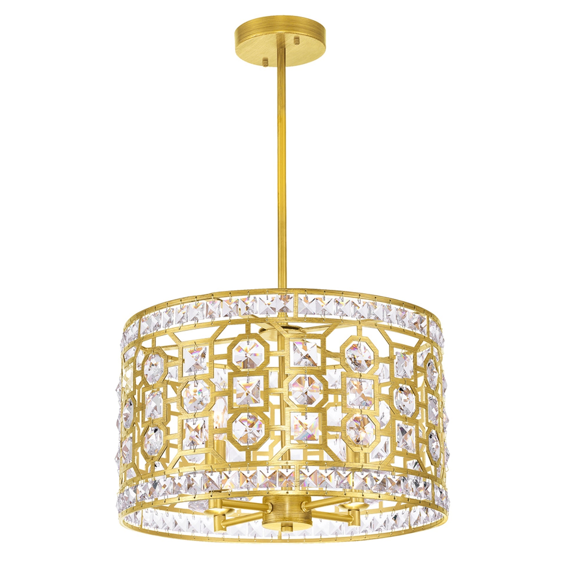 Belinda 4 Light Champagne Chandelier