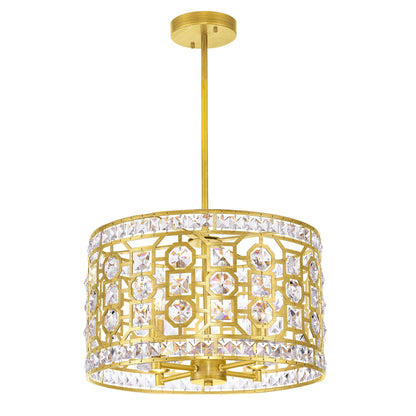 Belinda 4 Light Champagne Chandelier