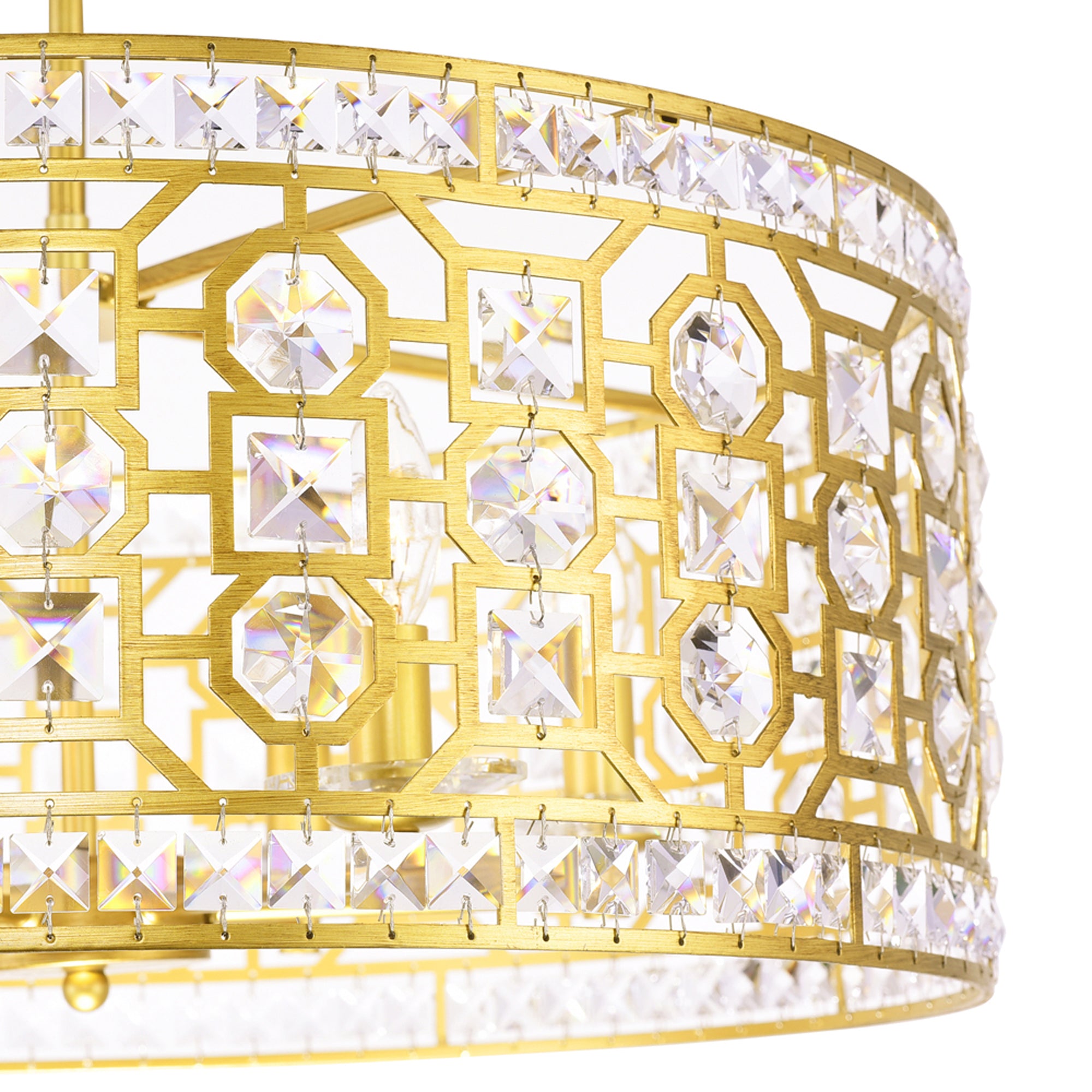 Belinda 6 Light Champagne Chandelier