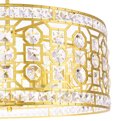Belinda 6 Light Champagne Chandelier