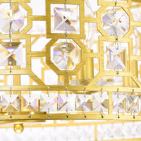Belinda 6 Light Champagne Chandelier