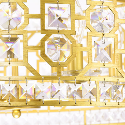 Belinda 6 Light Champagne Chandelier