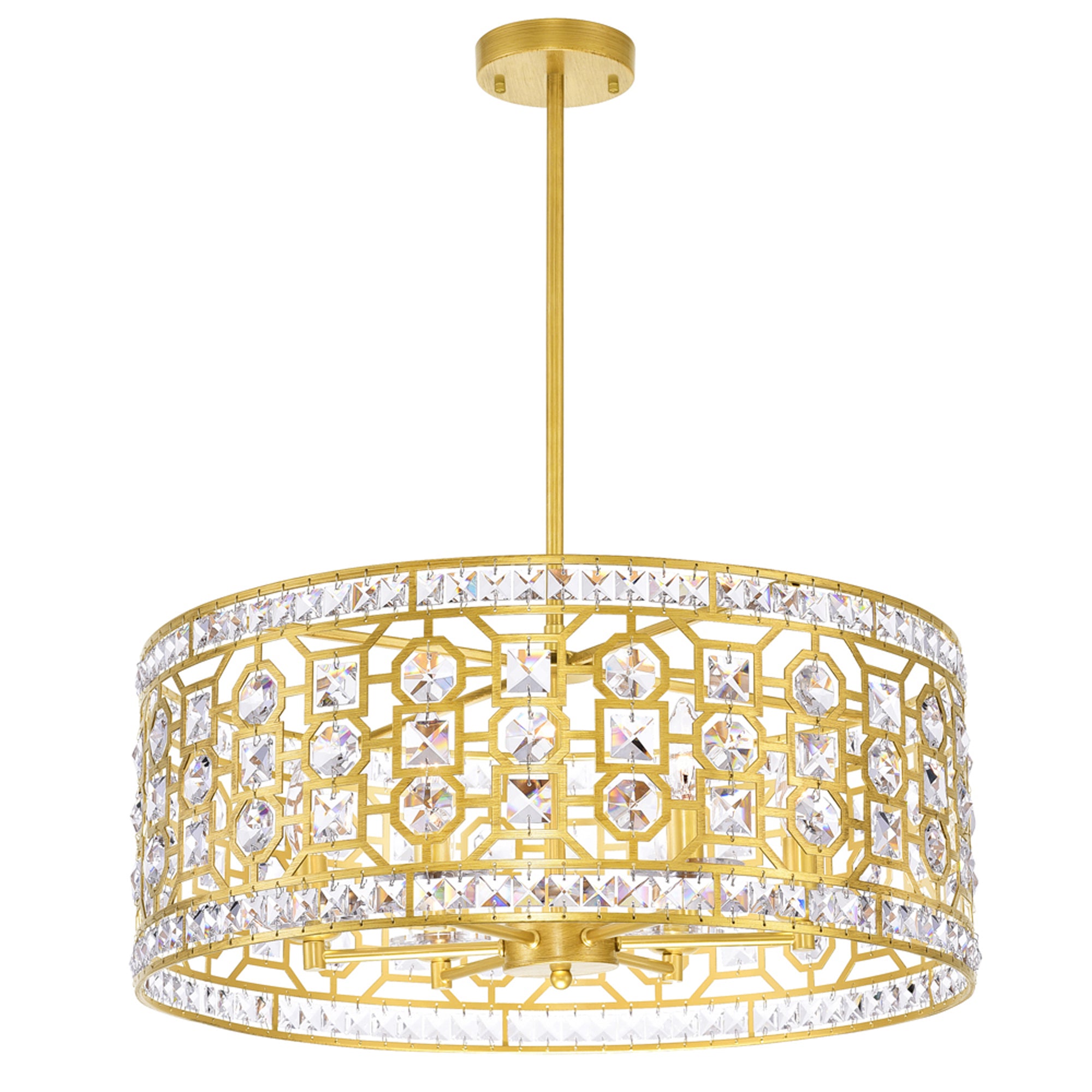 Belinda 6 Light Champagne Chandelier