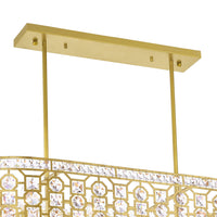 Belinda 8 Light Champagne Chandelier