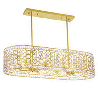 Belinda 8 Light Champagne Chandelier