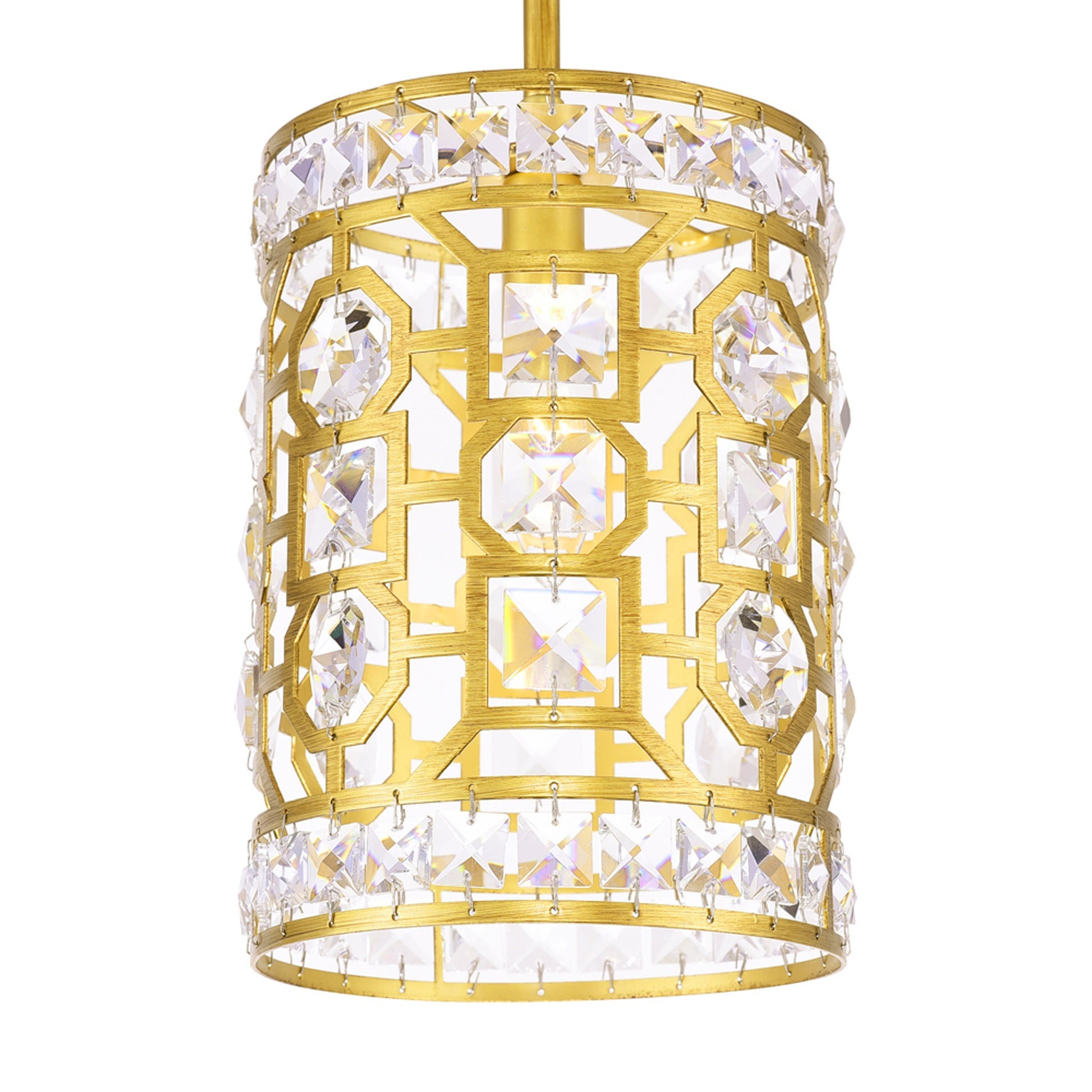 Belinda 1 Light Champagne Pendant