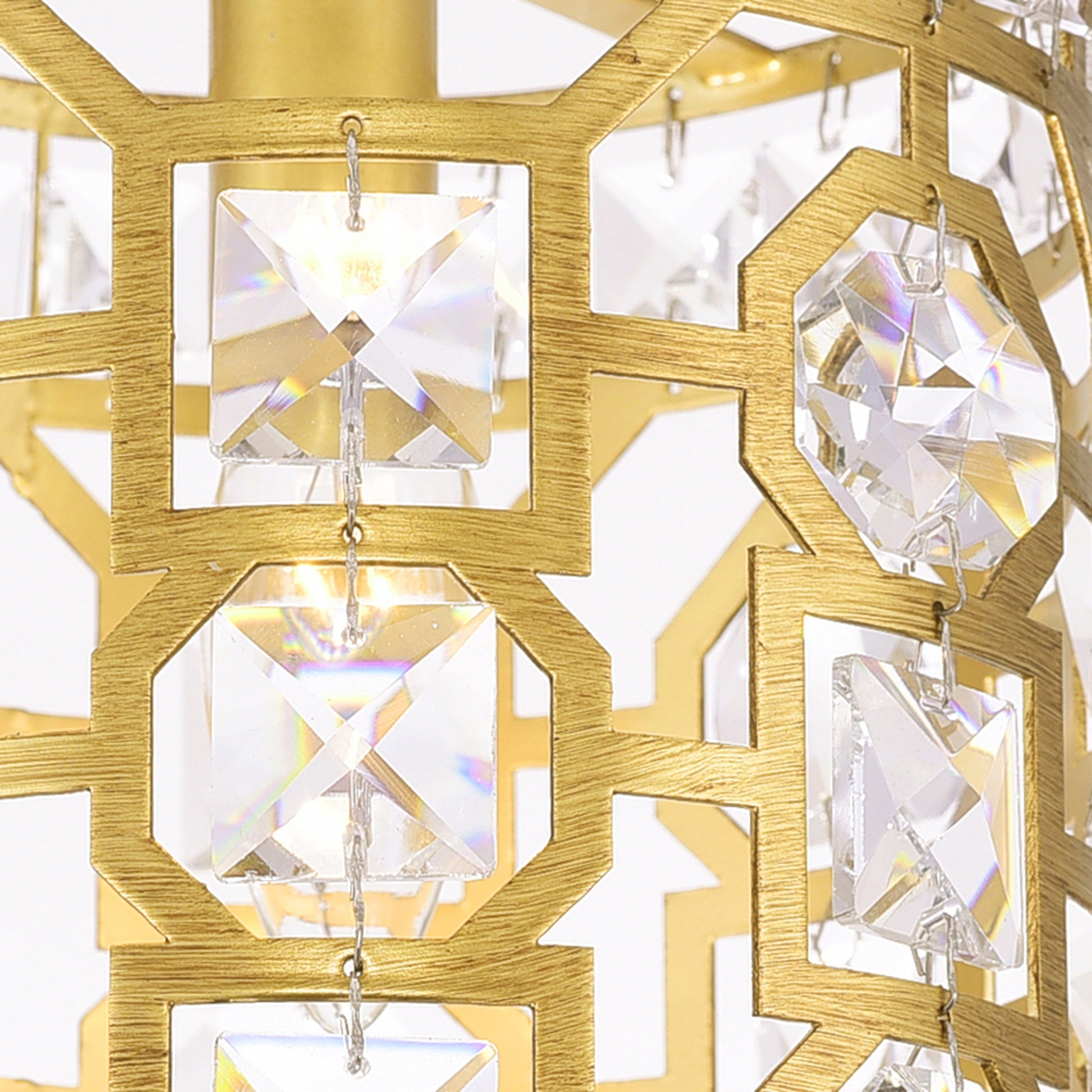 Belinda 1 Light Champagne Pendant