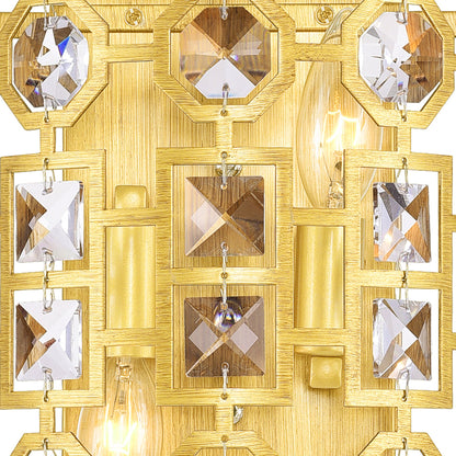 Belinda 2 Light Champagne Wall Sconce