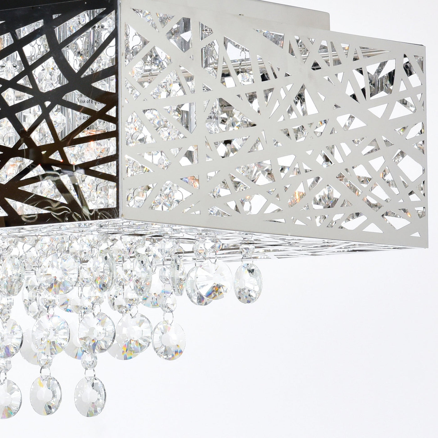 Eternity 9 Light Chrome Chandelier