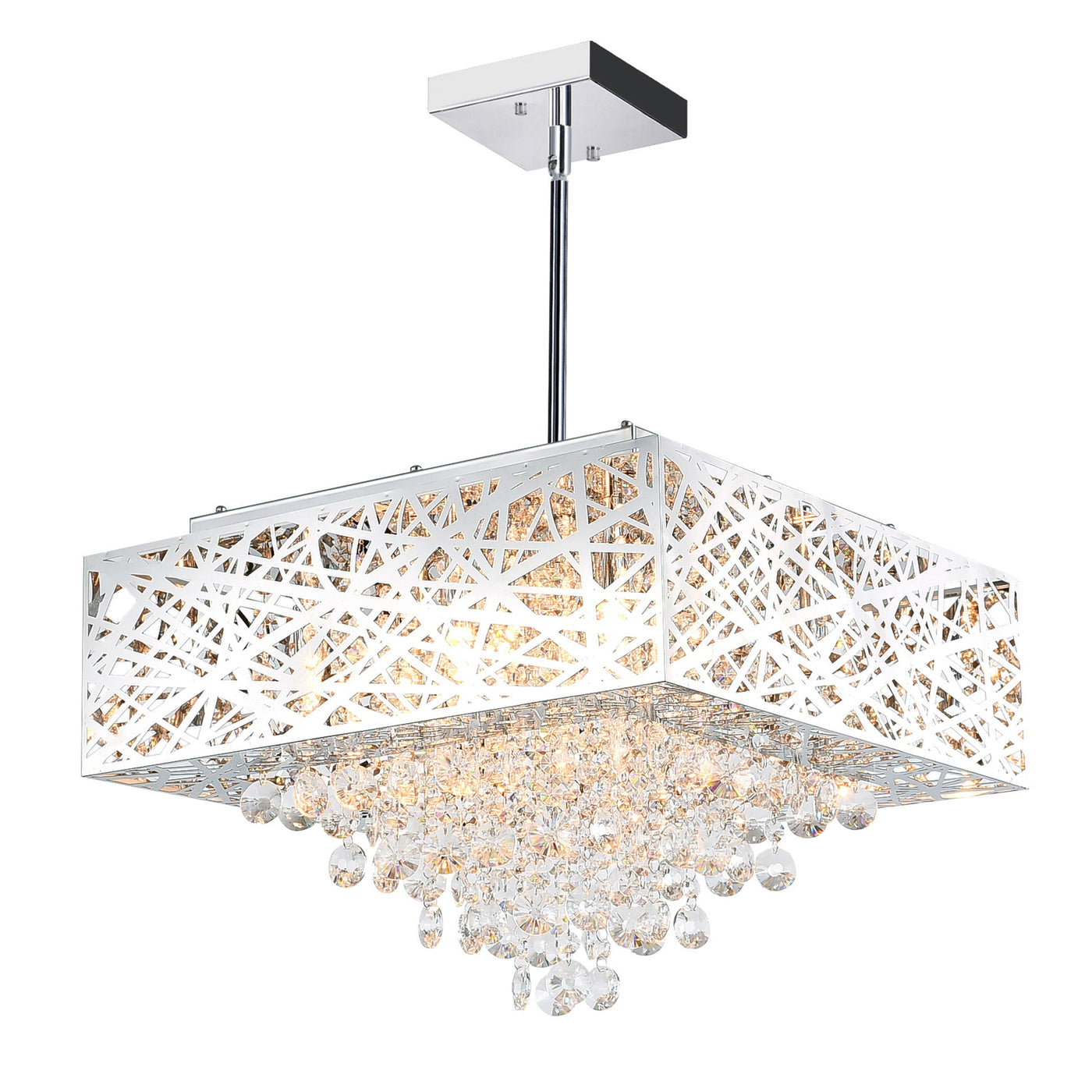 Eternity 9 Light Chrome Chandelier