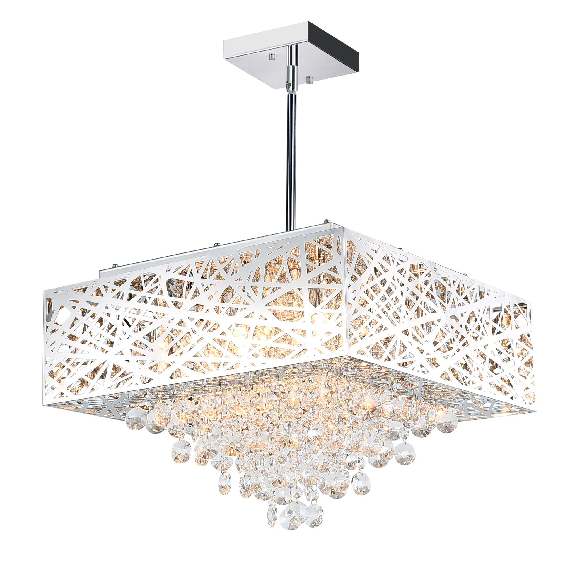 Eternity 9 Light Chrome Chandelier