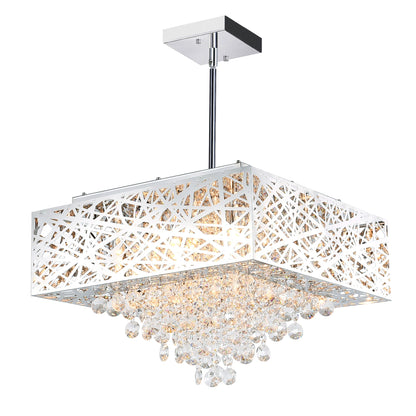 Eternity 9 Light Chrome Chandelier