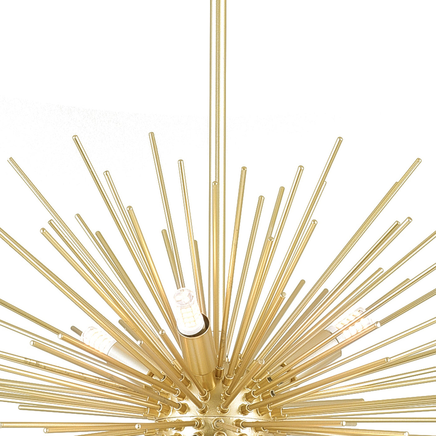 Savannah Chandeliers 6 Light Gold Leaf Finish